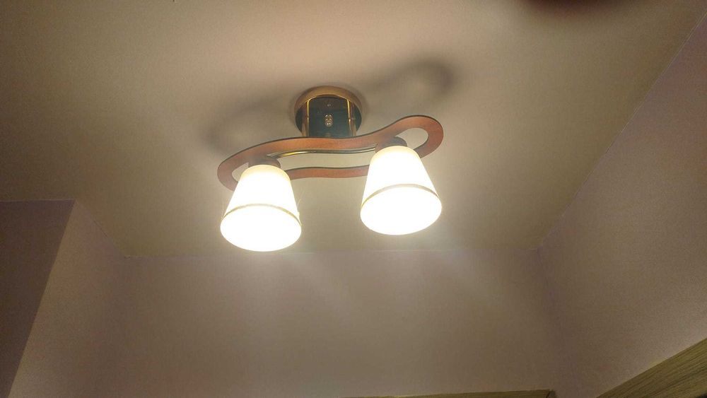 lustra kwmn cu 2 becuri led 14 W
