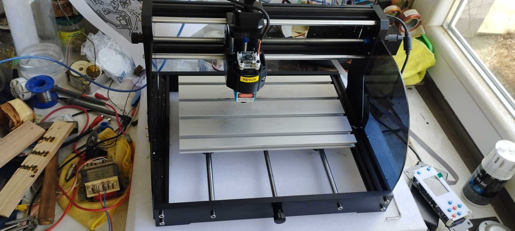 CNC фреза с лазер S3018 PRO