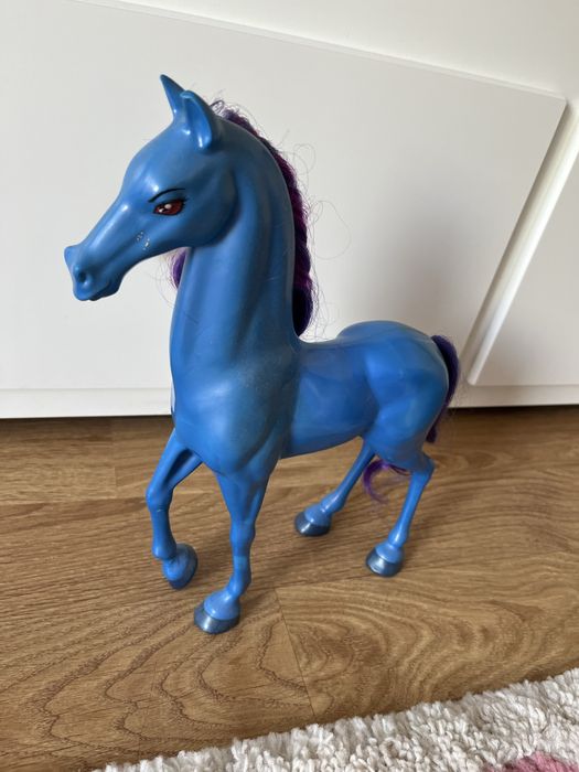Jucarie cal albastru pentru Barbie