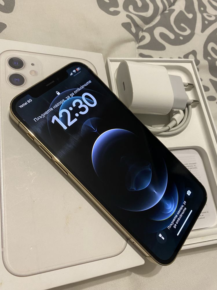 IPHONE 12 PRO GOLD като нов