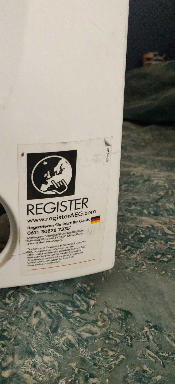 Пералня AEG InverterMotor 8 kg на части