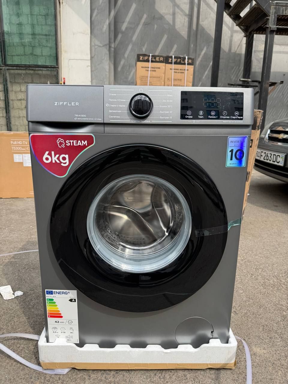 Стиральная машина ZIFFLER 6KG модель T60