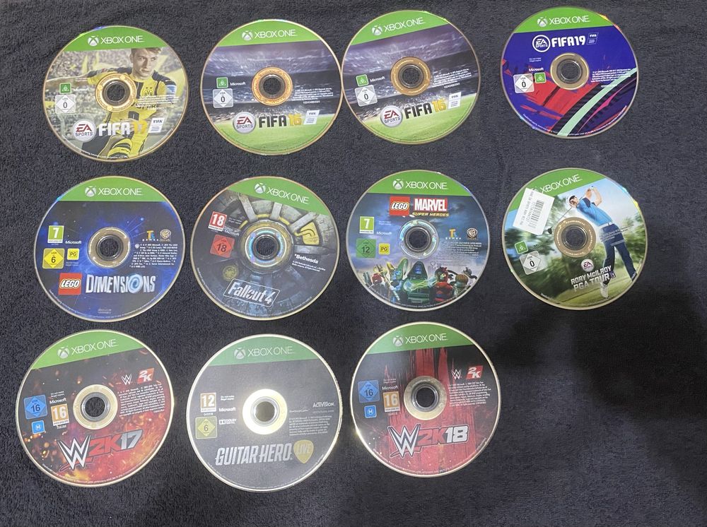 Диски на XBOX ONE