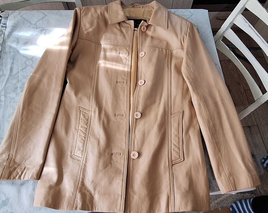 Кожено късо яке - сако