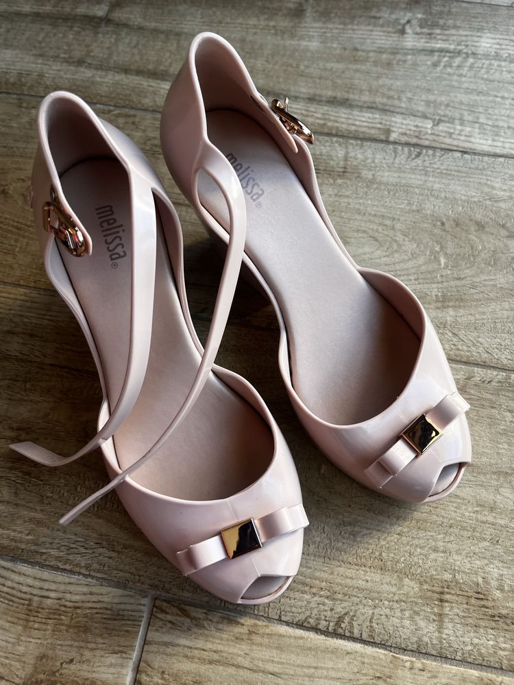 Pantofi Mellisa roz prafuit/ nude