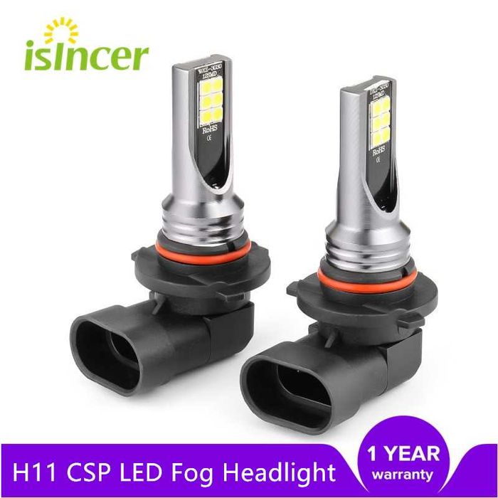 лед крушки H11 / H8 / H9 / h7 за магла , халоген, led h7