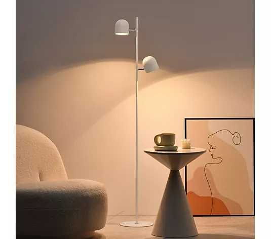 LED подова лампа с 2 крушки, 450 лумена, димируема, Германия