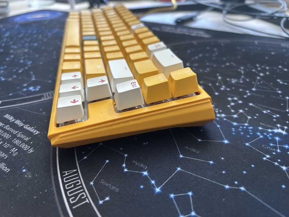 Keyboard ducky one 3 mini yellow