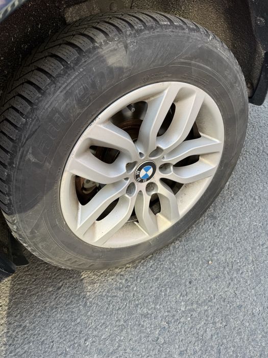 Jante bmw r17 225/60 cu anvelope de iarna