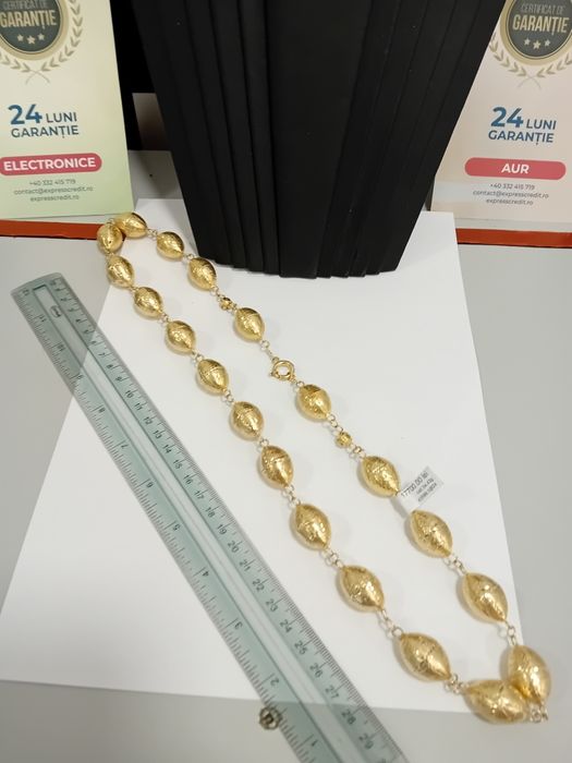 Colier aur 14k 48.72g (ag24 Harlau b.43599)