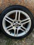 Jante Mercedes AMG R17 cu anvelope vara