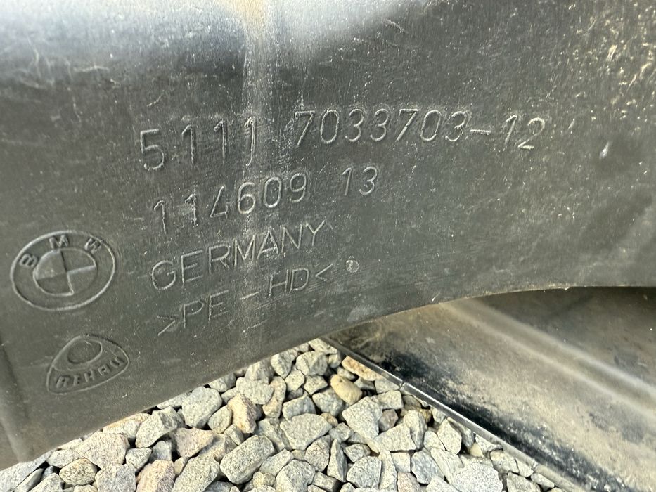 Bara fata BMW seria 5 E60 E61 originala completa cu senzori de parcare