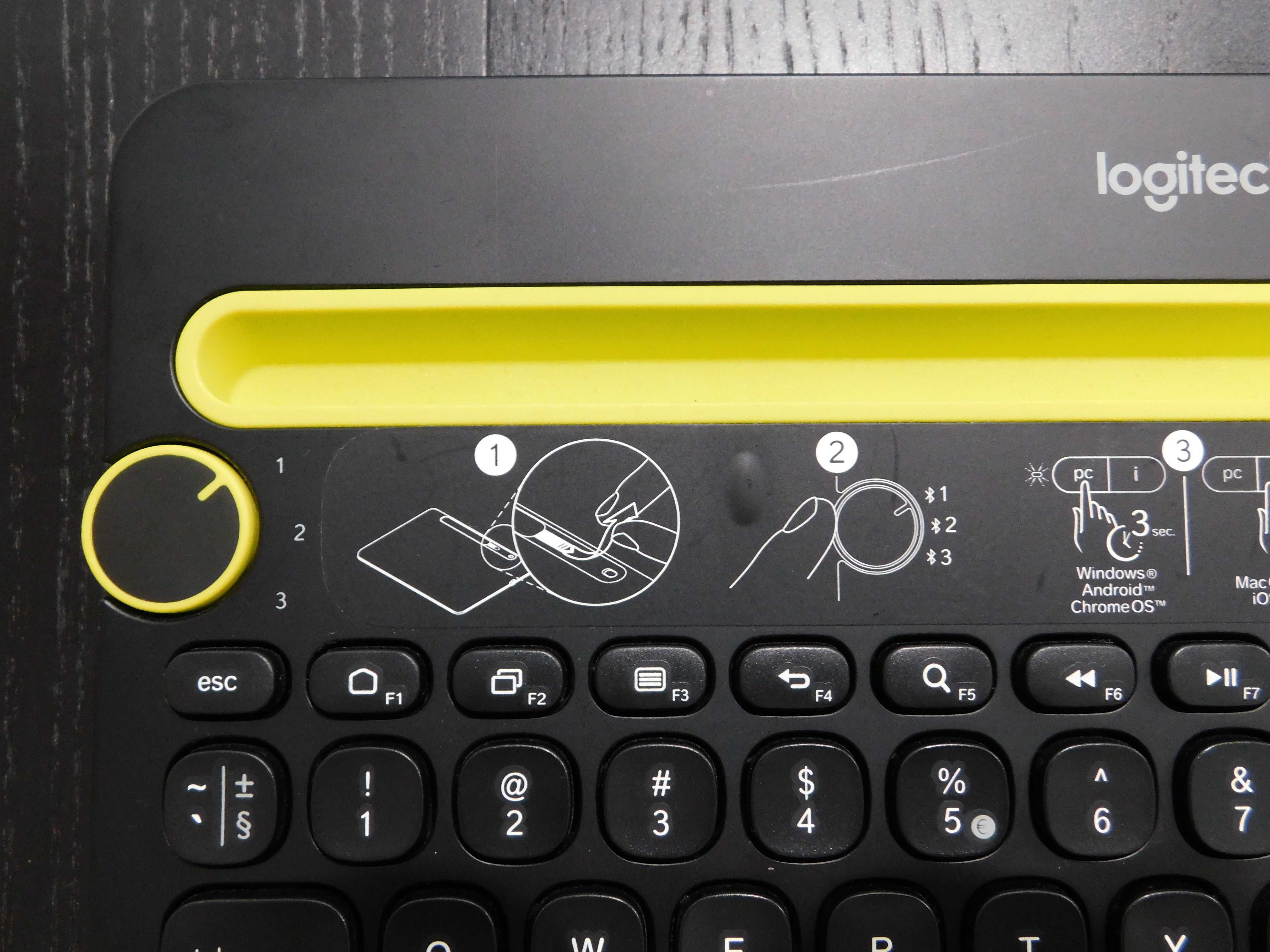 Tastatura wireless Logitech K480 Multi-Device Bluetooth