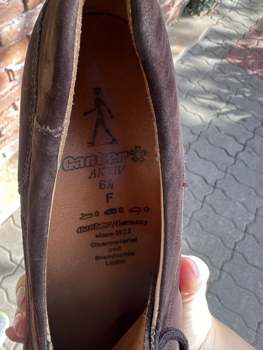 Pantofi ganter piele