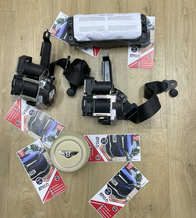 Bentley - kit airbag volan pasager - set centuri de siguranta PRESAFE