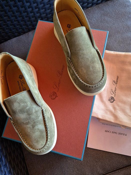 Pantofi Loro Piana Kid Open Walk (mărimea 29)