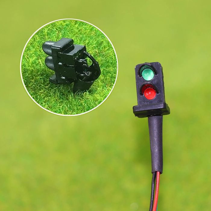 Semnale luminoase CFR/Semafoare, macheta trenulețe electrice HO 1:87