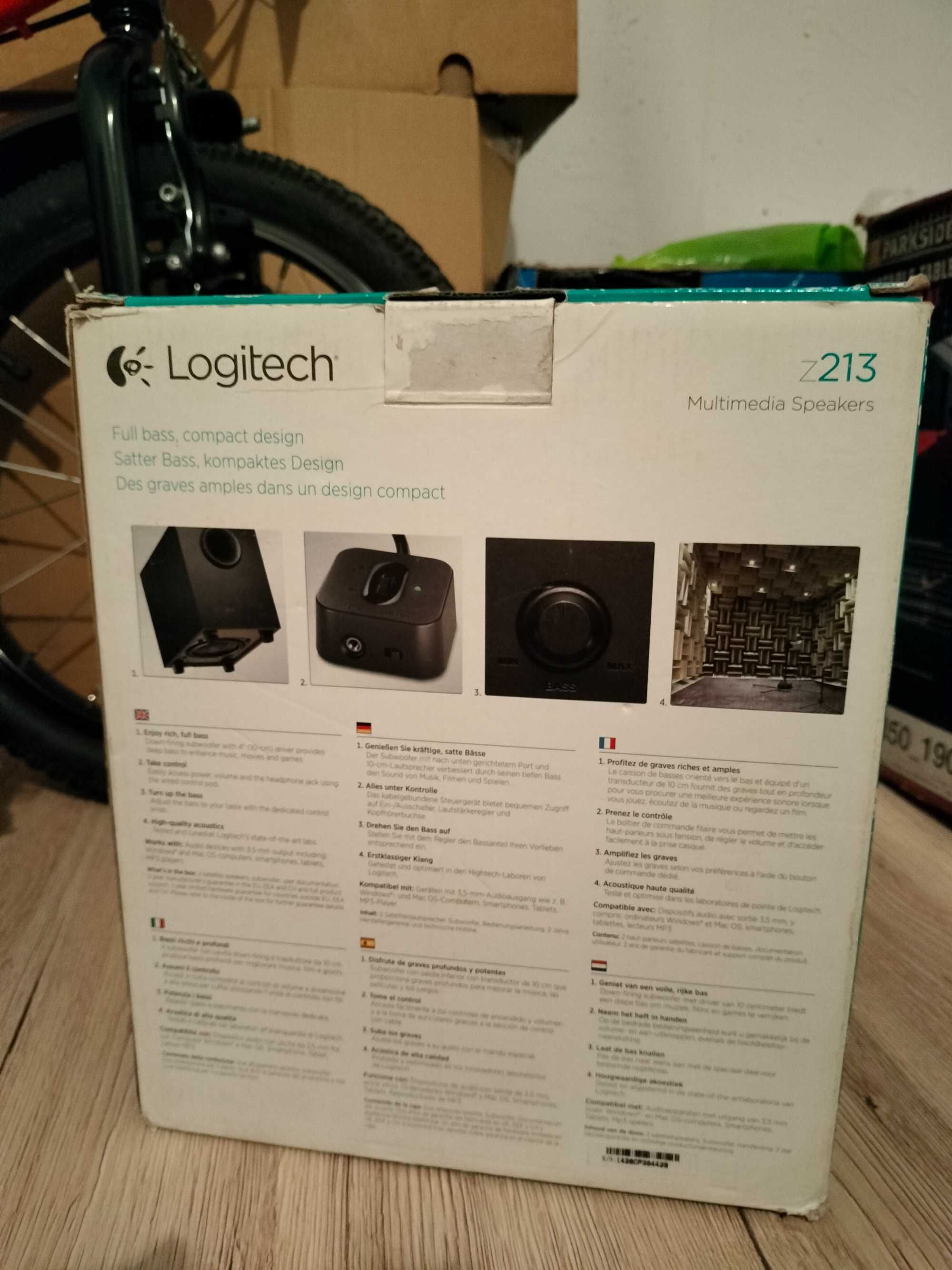 boxe cu subwoofer 2.1 Logitech, Z213