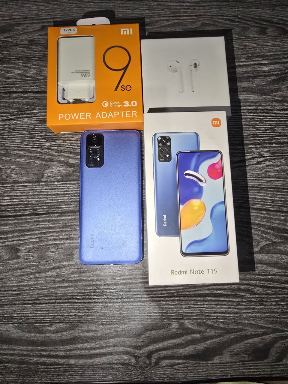 Redmi 11s+ airpods