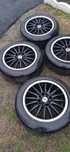 Anvelope de vara second hand si jante aliaj Fiat 500