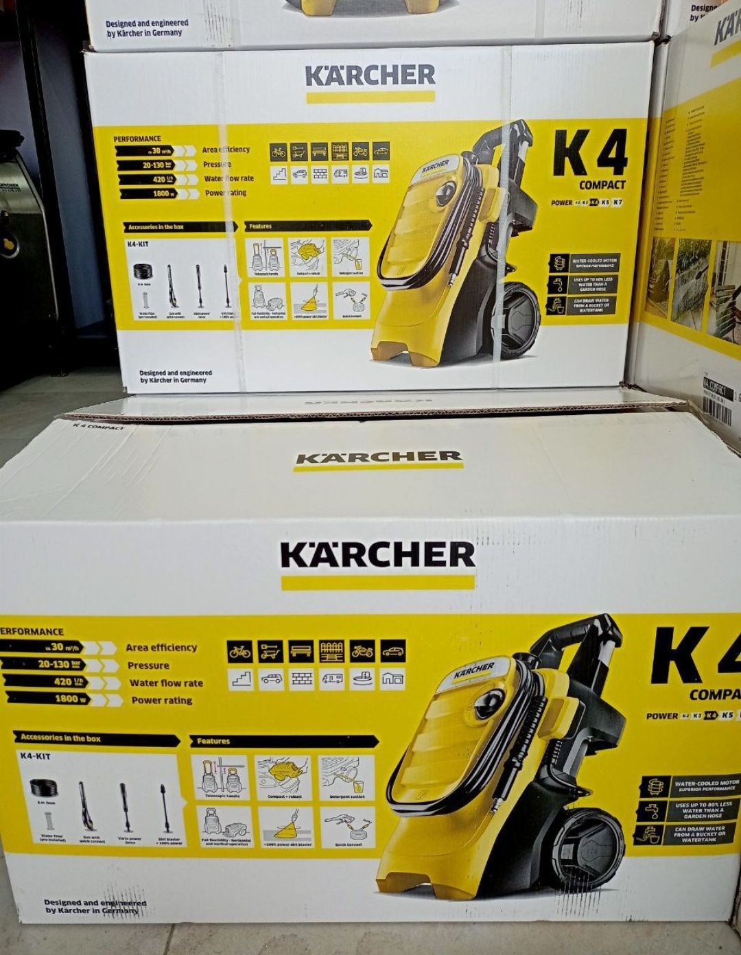 Karcher in Germany original! K4 compact.