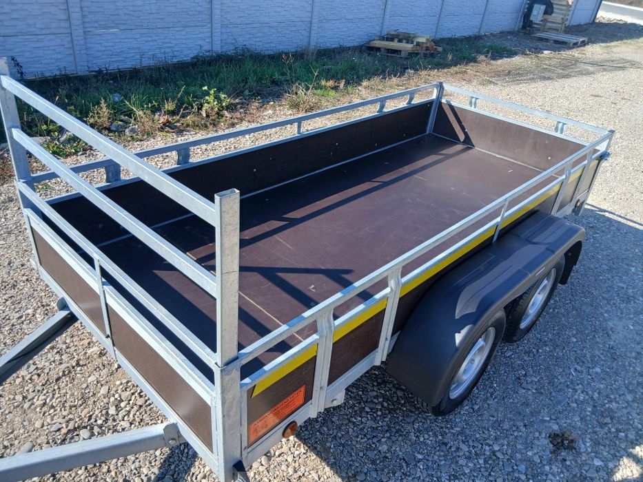 Remorcă Kerenzo 750kg Dimesiuni 3mx1,30m Import Belgia Ca Noua
