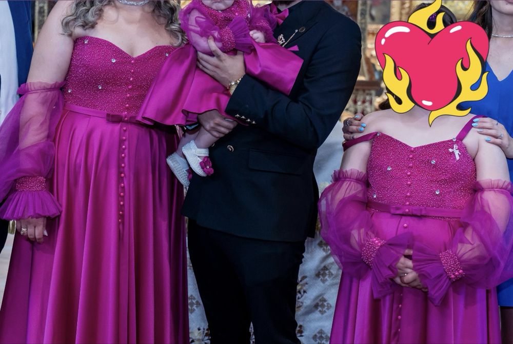 rochii la fel ( adult, copil, bebe)