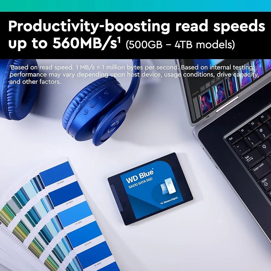 2TB SSD WD Blue SA510 - WDS200T3B0A