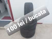 100 lei bucata! Set anvelope M+S/IARNA 225 55 17 Dunlop
