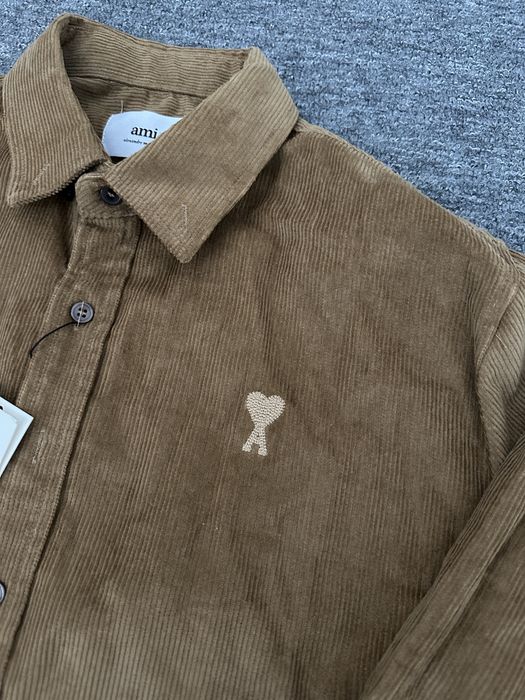 Оригинална Ami Paris Кадифена Риза Нова!