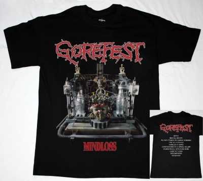 Чисто нова метъл тениска на Gorefest - Mindloss.