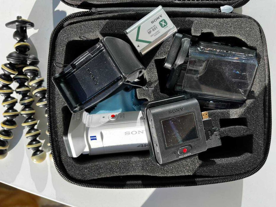 FDR-X3000 4K Action Cam с Wi-Fi и GPS  - като нова