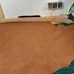 Piele naturala tabacita, la metru, marochinarie, leather handmade
