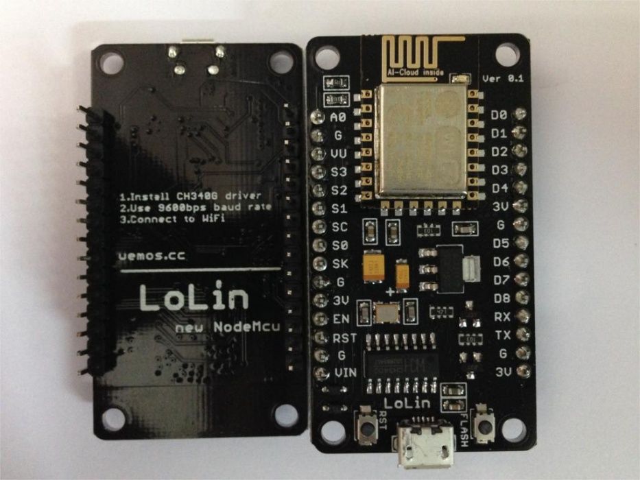 Node MCU Lua ESP8266-12E, Arduino, wifi, nodemcu, wireless modul