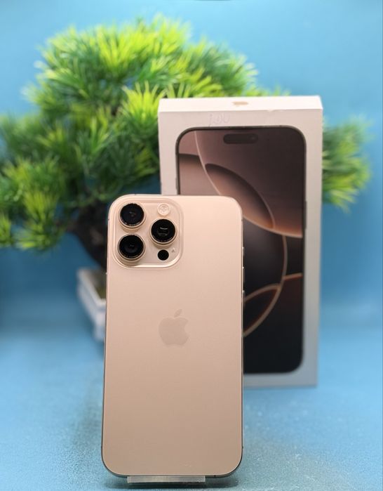 Apple iPhone 16 Pro Max, 256GB, 5G, Desert Titanium