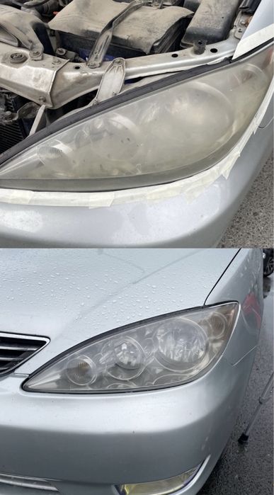 Химическая полировка фар. С выездом