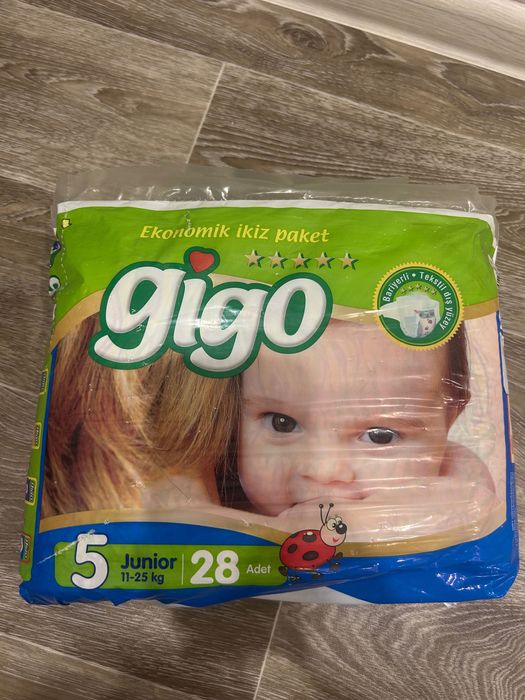 Подгузники GIGO, размер 5 Junior 11-25 кг