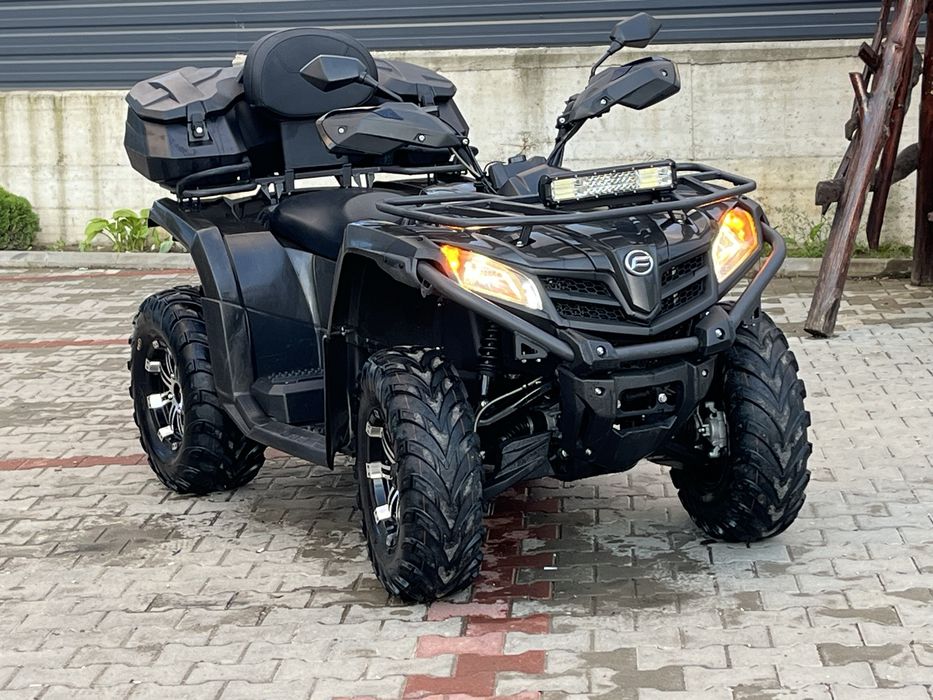 Atv cf moto 450 L inmatriculat numar negru 2022