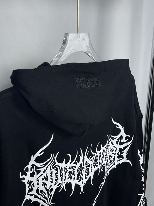 Vetements Black “Punk Love” Hoodie |  Hanorac Vetements