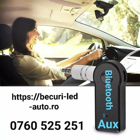 Adaptor Auto Cu Bluetooth/Auxiliar Si Mufă USB