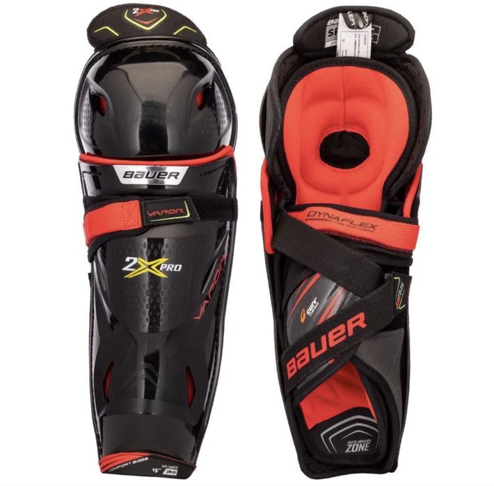 Tibiere Hockey BAUER VAPOR 2X PRO – Mărime 16” / 41 cm