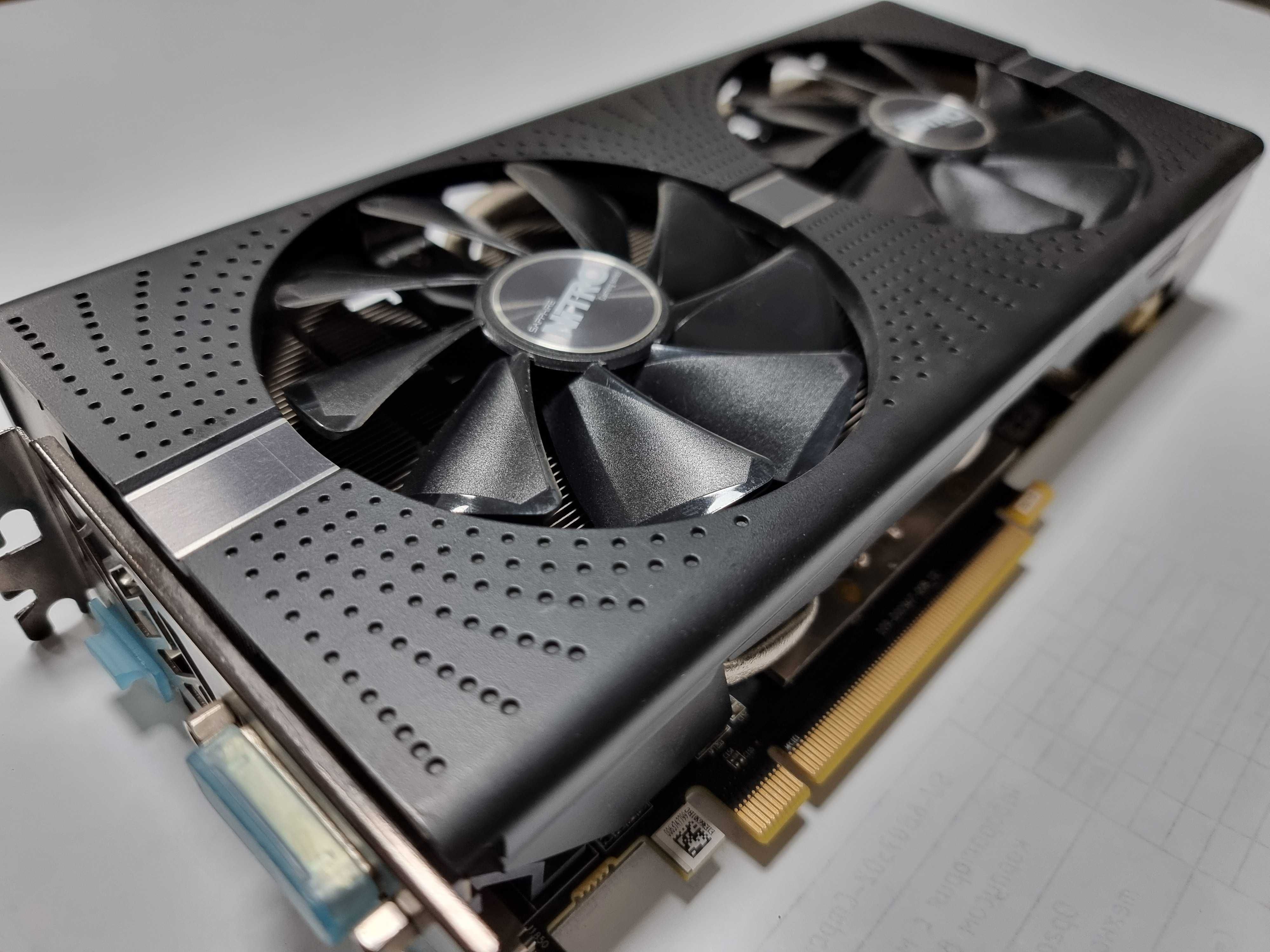 Sapphire NITRO+ RX580 4Gb GDDR5 топ исполнение, самая мощная из RX580