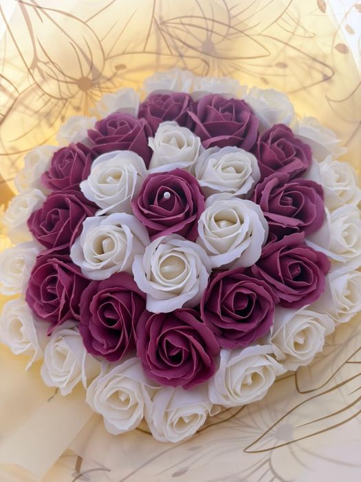 Vand buchet trandafiri de sapun