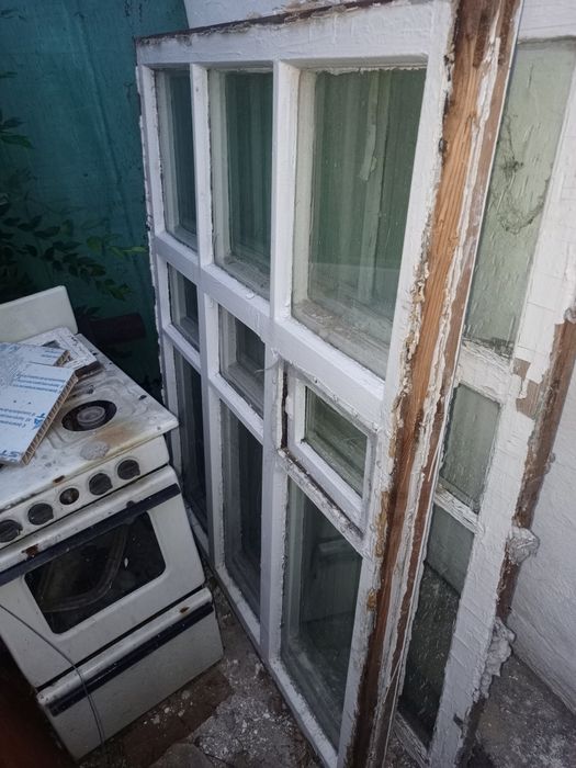 Деревянное окноо