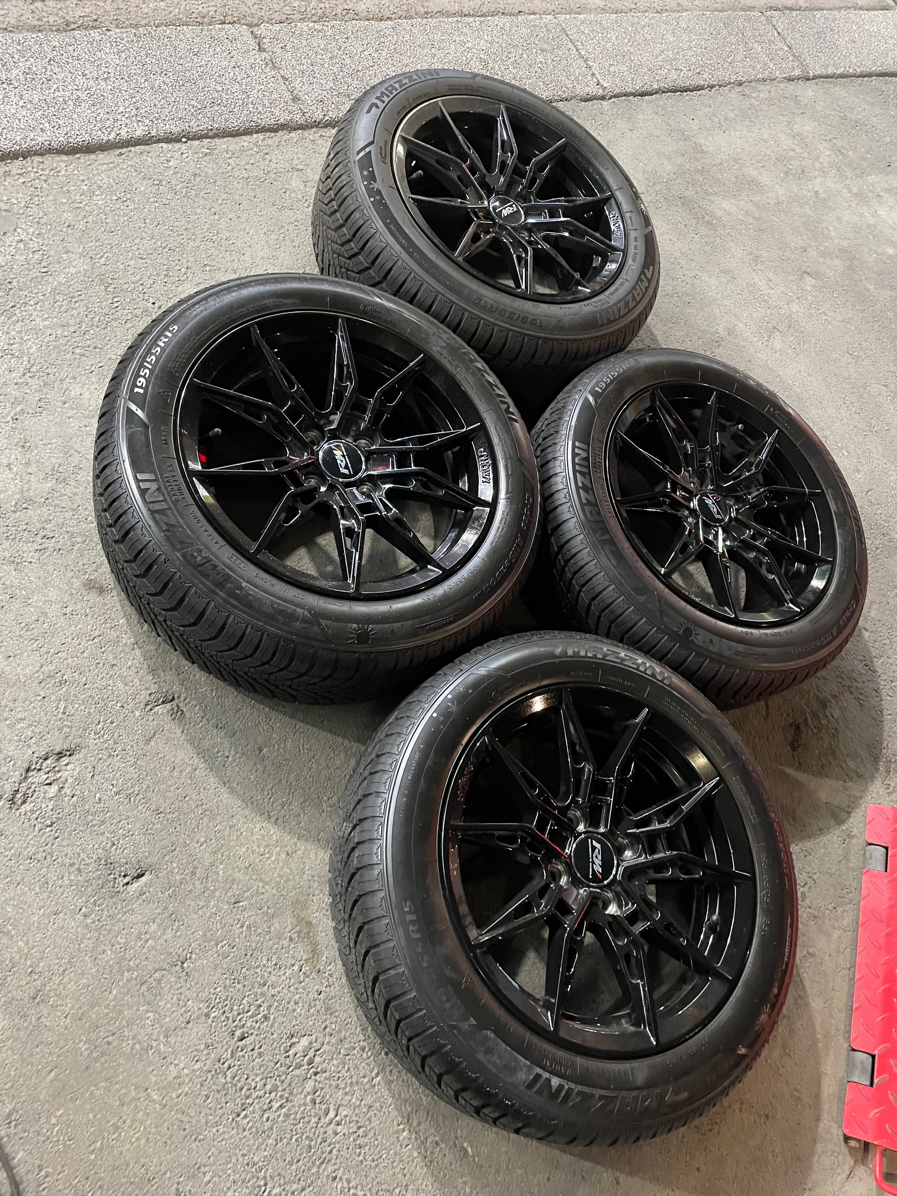 BU/U Saka diska 15R 4/100 Mazzini 195/55R15