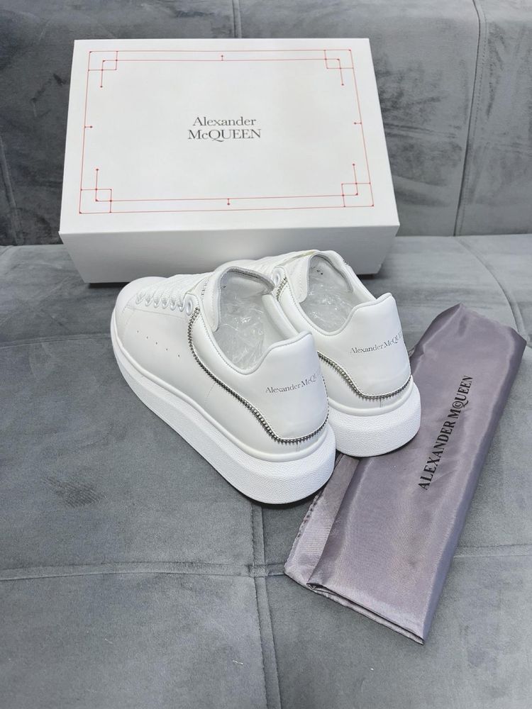 Adidasi Alexander Mcqueen “ White”Zipper”