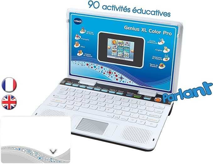 Computer bilingv pentru copii Genius XL Color Pro Argintiu