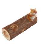 Hamsteri pitici +- Accesorii-Tunel mare si unul mic din lemn special