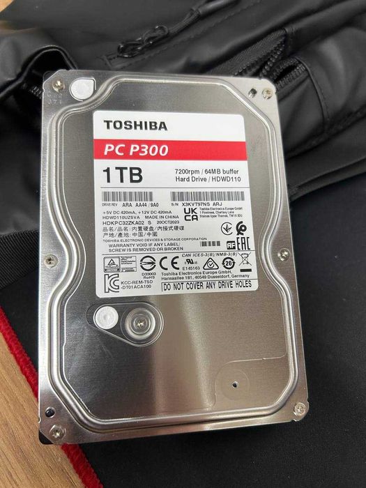 Toshiba PC P300 — 1TB (7200rpm) | ИДЕАЛЬНОЕ СОСТОЯНИЕ