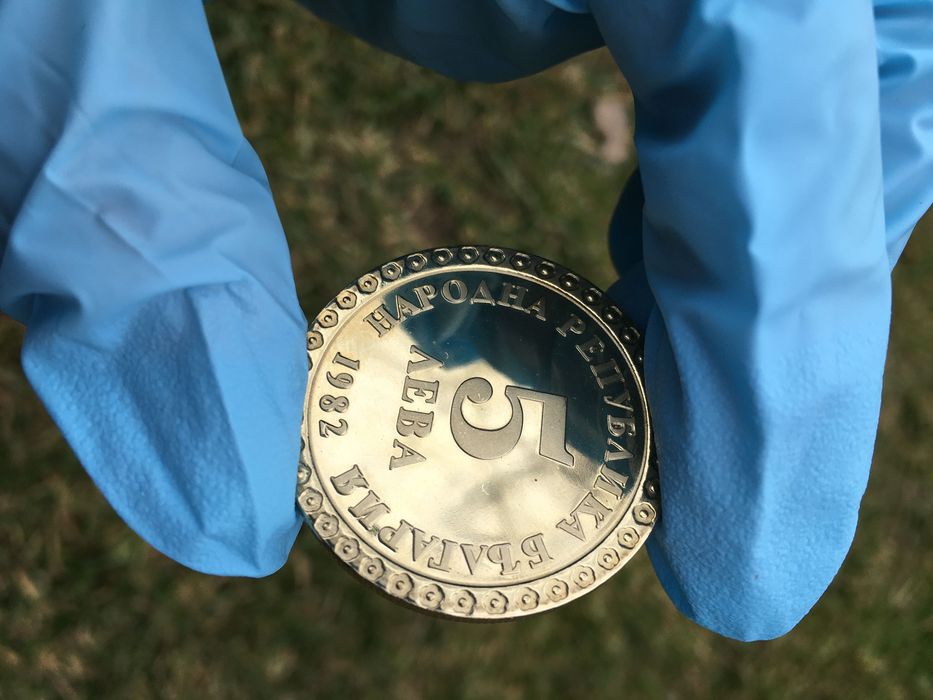 5 лева 1982 г. -Майстора